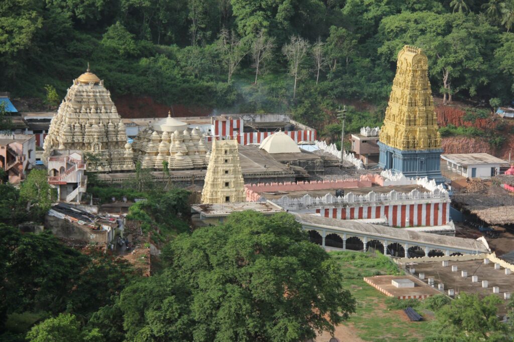 Simhachalam temple in Andhra Pradesh with family